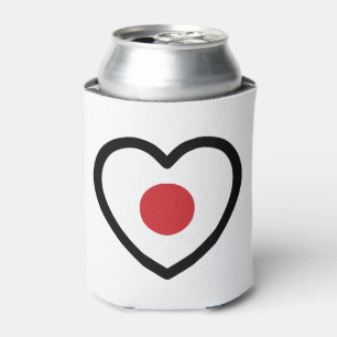 Porta-lata Japão   Sinalizador Japonês Heart