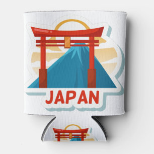 Porta-lata japão viagem para ícone japão country japan