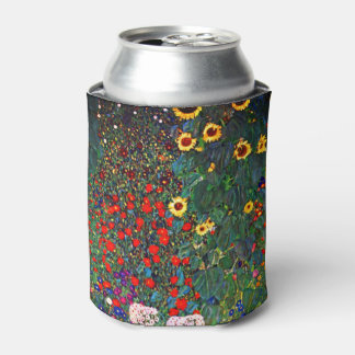 Porta-lata Jardim Flor Gustav Klimt