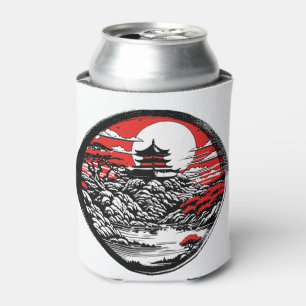 Porta-lata Jardim japonês