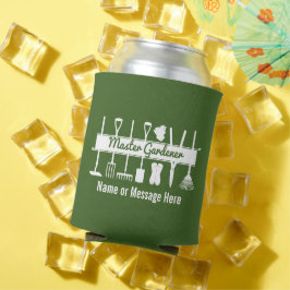 Porta-lata Jardineiro Mestre Verde Floresta Personalizado
