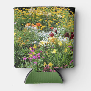 Porta-lata Jardins coloridos de Médio-Verão!