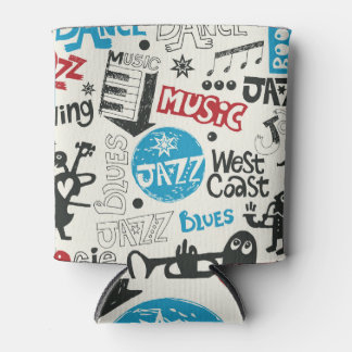 Porta-lata Jazz Doodle: Mistura Eclética de Música