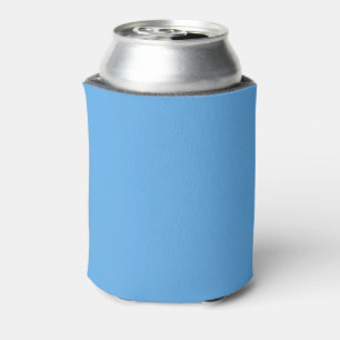 Porta-lata Jeans azuis (cor sólida)