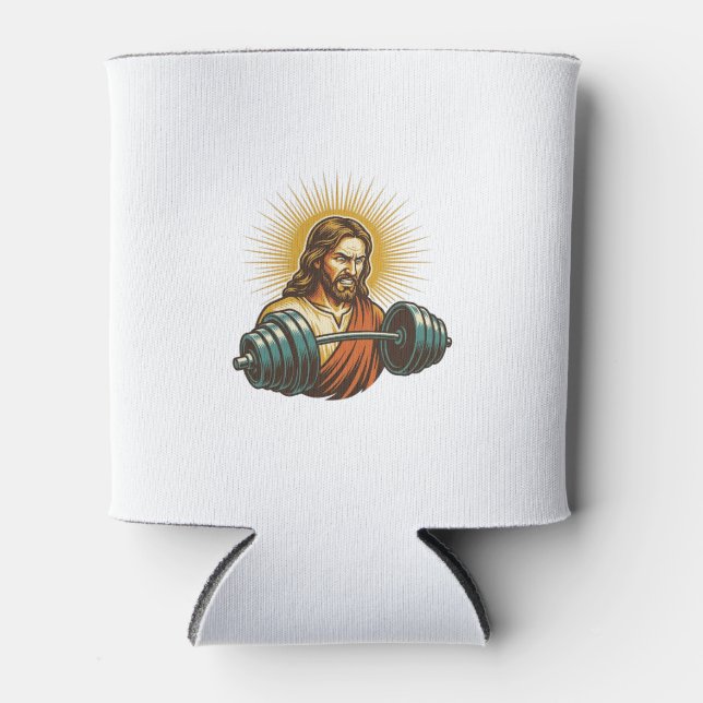 Porta-lata Jesus Acidentalmente Adicionando Muito Peso Falha  (Frente)