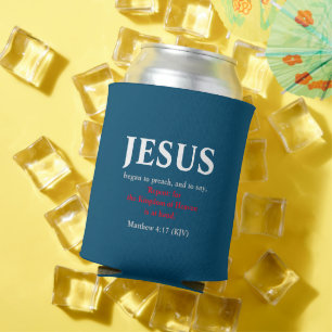 Porta-lata Jesus Começou A Pregar. Mateus 4:17