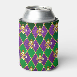 Porta-lata Jewelry Background Mardi Gras