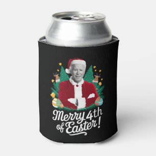 Porta-lata Joe Biden Papais noeis De Natal Feliz 4º De Páscoa