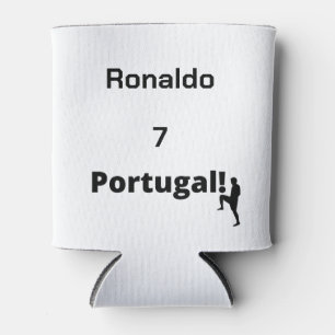 Porta-lata Jogador de Futebol Português personalizável