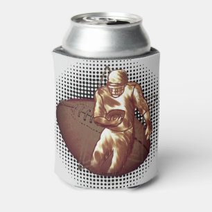 Porta-lata Jogador de futebol sujo pode resfriar