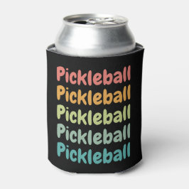 Porta-lata Jogador de Pickleball Retro