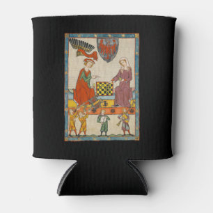 Porta-lata Jogo de Xadrez do Codex Manesse do século XIV