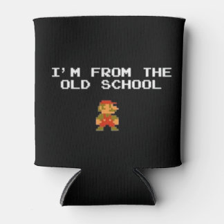 Porta-lata jogos da velha escola podem coozy