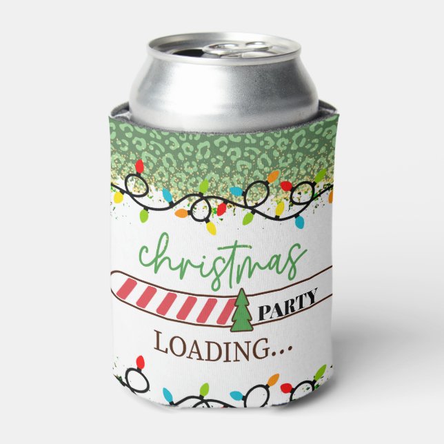Porta-lata Jogos de Cordas de Natal (Can Front)