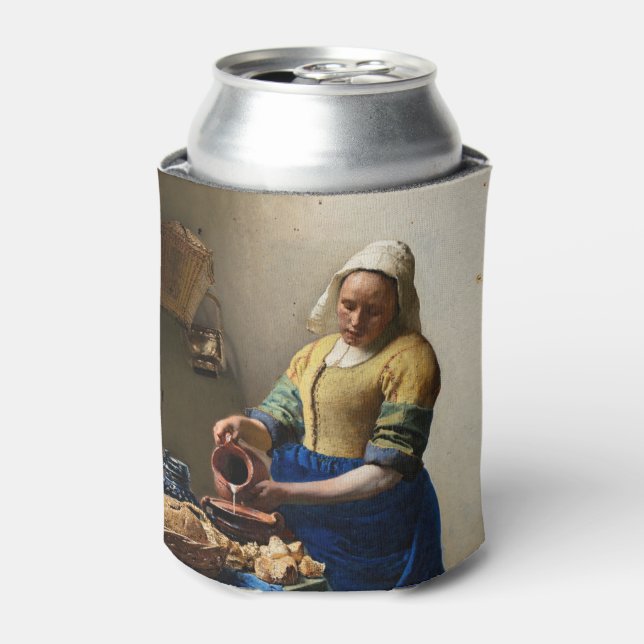 Porta-lata Johannes Vermeer - A Milkmaid (Can Front)