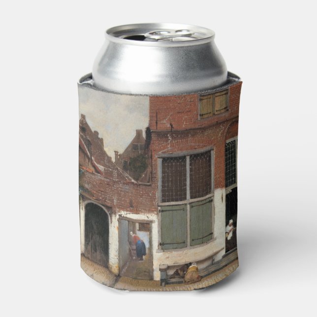 Porta-lata Johannes Vermeer - Little Street (Can Front)