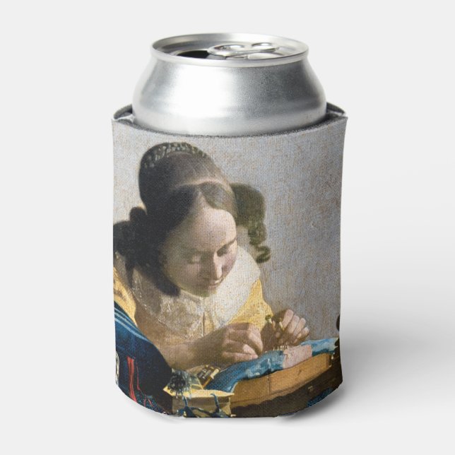 Porta-lata Johannes Vermeer - O Lacemaker (Can Front)