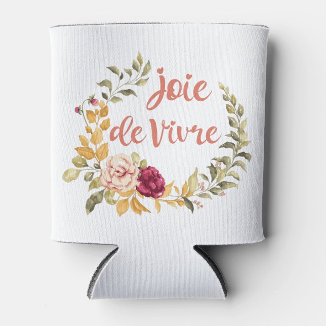 Porta-lata Joie de Vivre French Say (Frente)