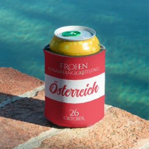 Porta-lata Jornal Nacional Austríaco Dia da Independência