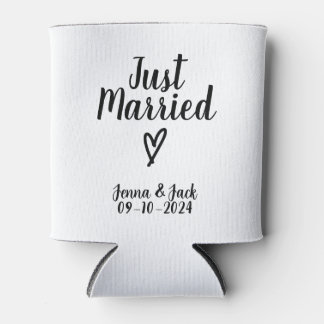 Porta-lata Just Married Can Cooler