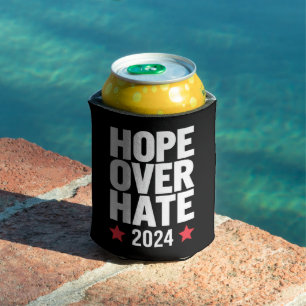 Porta-lata Kamala Harris 2024 Esperança Sobre Ódio Presidenci
