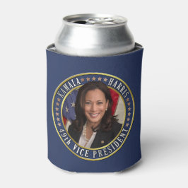 Porta-lata Kamala Harris 49º vice-presidente comemorativo