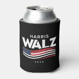 Porta-lata Kamala Harris Tim Walz Walz 2024 Eleição