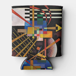 Porta-lata Kandinsky Modern Abstrato Expressionista Trabalho
