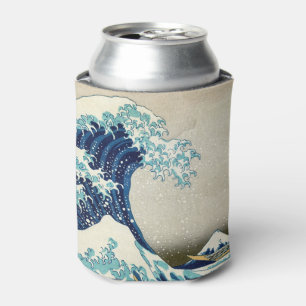 Porta-lata Katsushika Hokusai - A onda do Excelente de Kanaga