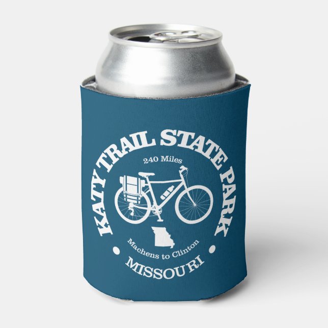 Porta-lata Katy Trail State Park (ciclismo) (Can Front)