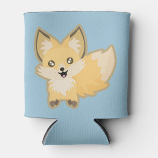 Porta-lata Kawaii Fox