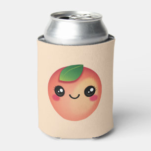 Porta-lata Kawaii Peach Can Cooler