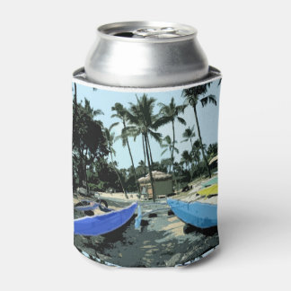 Porta-lata Kayaks em uma praia havaiana que pode ser mais leg