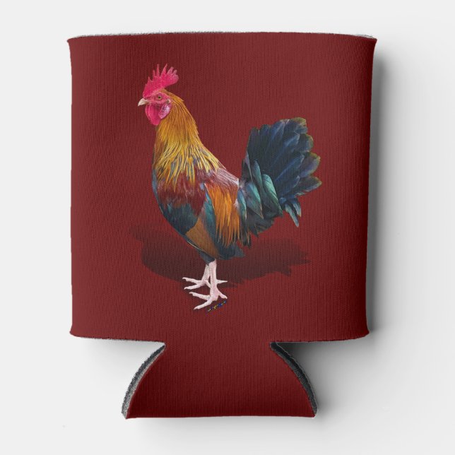 Porta-lata Key West - Rooster Gypsy (Frente)