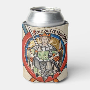Porta-lata King Henrique II e Eleanor da Aquitaine Can Cooler