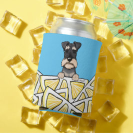 Porta-lata KiniArt Life Lemons Schnauzer Pode Resfriar