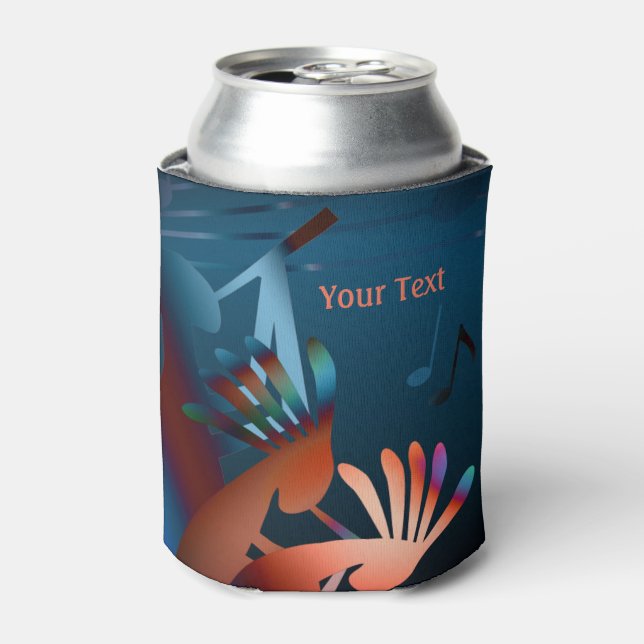 Porta-lata Kokopelli Blues Music 2 (Can Front)