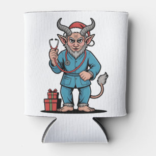 Porta-lata Krampus Enfermeira Natal Malvado Xmas