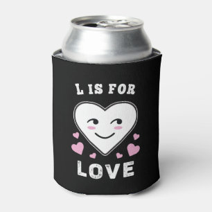 Porta-lata L É Por Amor, Dia de os namorados De Aniversário E