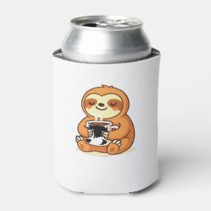 Porta-lata Lã de corte com T-Shir Premium de café quente
