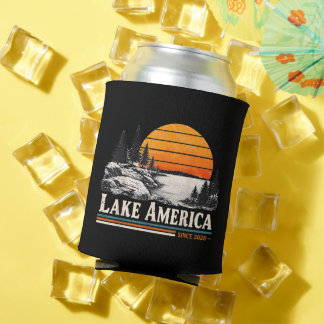 Porta-lata Lago América 2026 Vintage