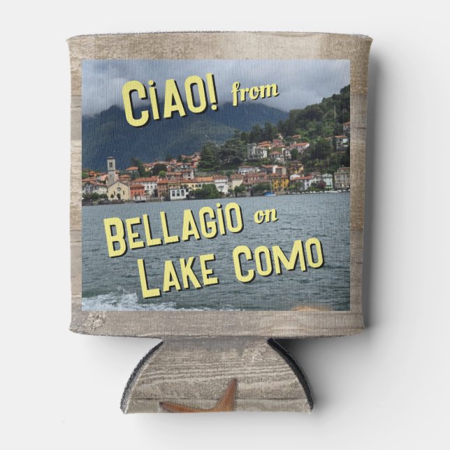 Porta-lata Lago Como Cooler (Frente)