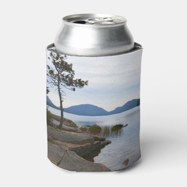 Porta-lata Lago Eagle no Parque Nacional Acadia (Can Front)