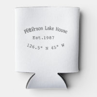 Lago House ets. Data ano em que as coordenadas per
