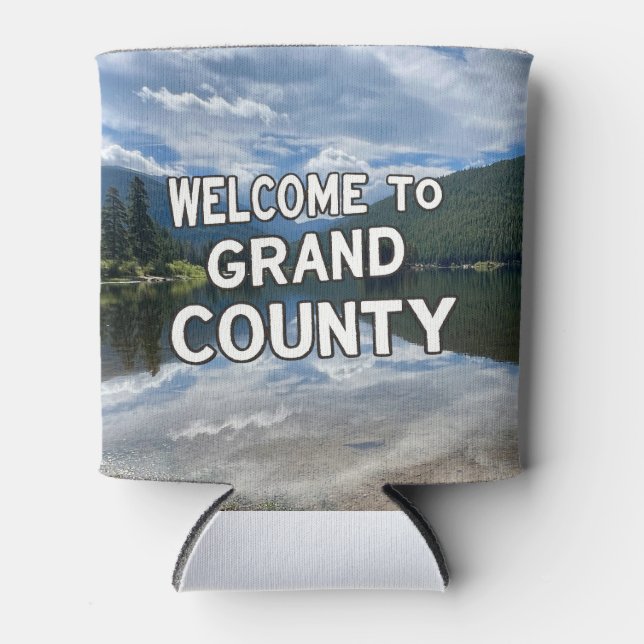 Porta-lata Lago Monarch Grand County Cooler (Frente)