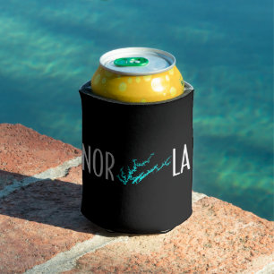Porta-lata Lago Norris Tennessee Arte Gráfica de Costa Ciano