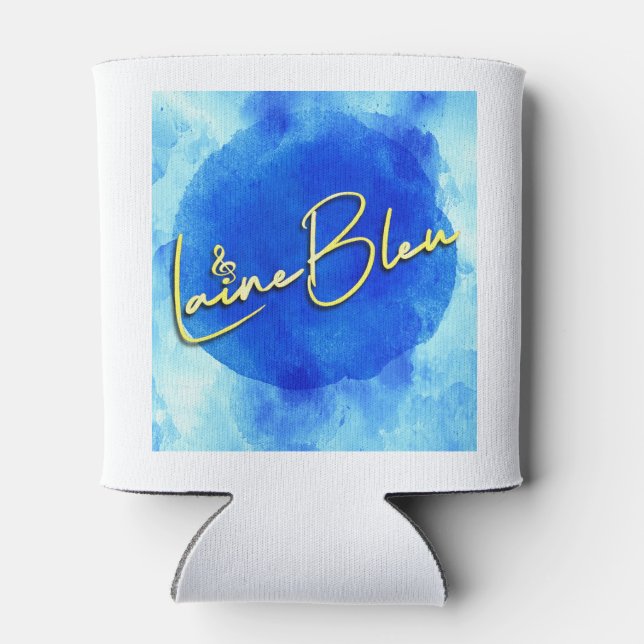 Porta-lata Laine Bleu Logo Koozie (Traseira)