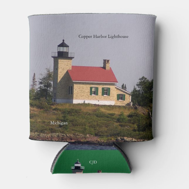 Porta-lata Lâmpada de cobre-porto mais fria (Frente)