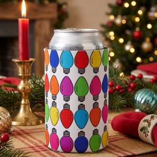 Porta-lata Lâmpadas de Natal Padrão