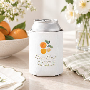 Porta-lata Laranja Água-forte de Laranja para Chá de Bebê Per
